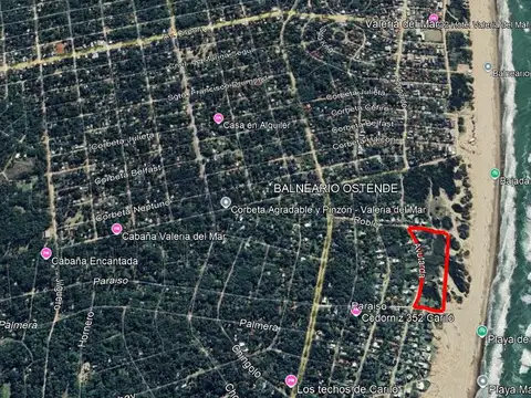 Terreno en Venta 23  mts Fondo