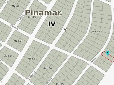 Terreno en  Venta en Cariló con salida al Mar