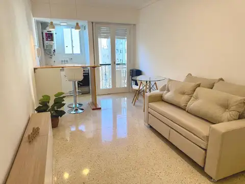 AMBIENTE A LA CALLE CON BALCON VEREDA DE SOL