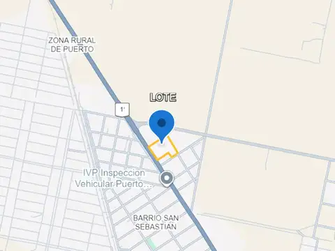 VENTA TERRENOS SOBRE RUTA 11 EN PUERTO SAN MARTIN