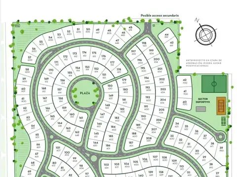 Terreno en Venta de 608,0 m2