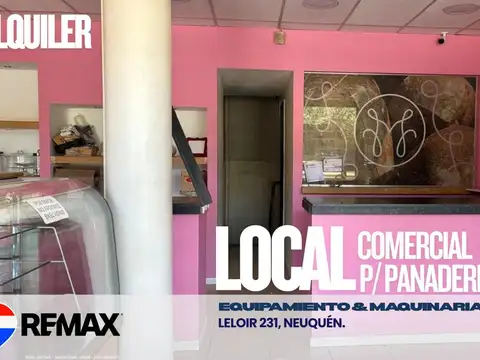 ALQUILER PANADERIA EN LELOIR