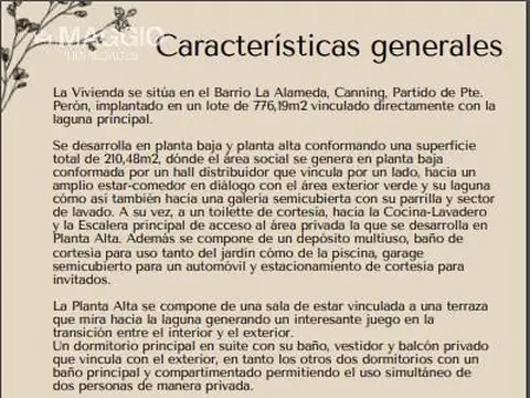 VENTA LOTE/TERRENO CANNING
