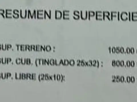 Galpon en Venta en Ruta 11, USD 165.000