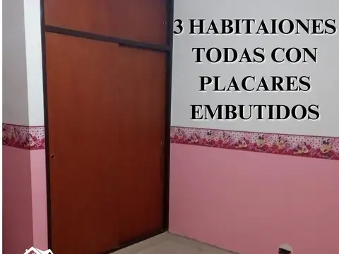 Casa 4 ambientes con 1 baño