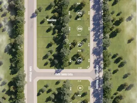 Terreno en venta barrio Las Margaritas en Del Viso