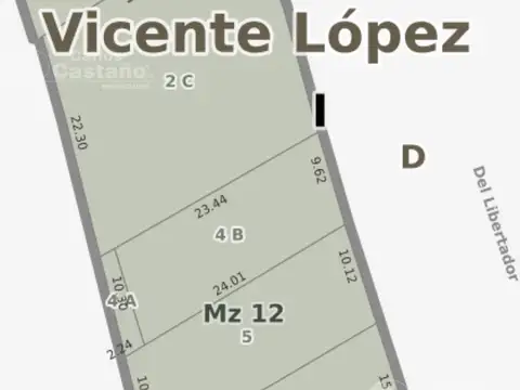 Lote en Venta de 257m2