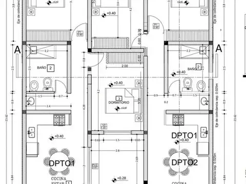 Departamento 3 ambientes con 1 baño
