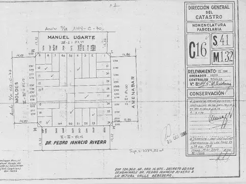 Terreno en Venta 17  mts Fondo