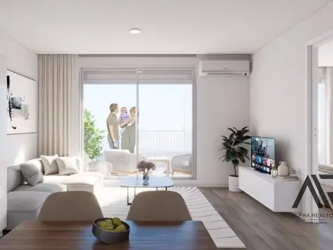 Departamento 3 ambientes con 1 baño