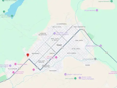 Terreno en Venta en Esquel, USD 43.000