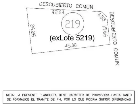 Terreno en Venta de 1000,0 m2