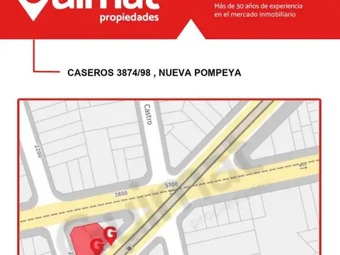 Terreno en Venta en Pompeya, USD 695.000