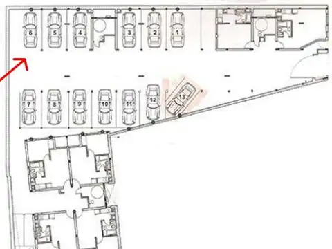 Cochera en Alquiler Cubierta