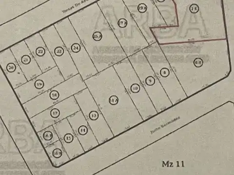 Terreno SUPER BIEN UBICADO  