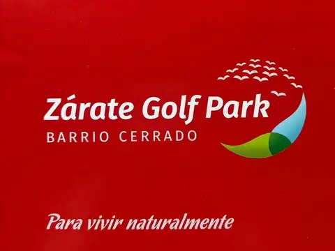 TERRENOS EN VENTA ZÁRATE GOLF PARK - LOTE 122 y 316
