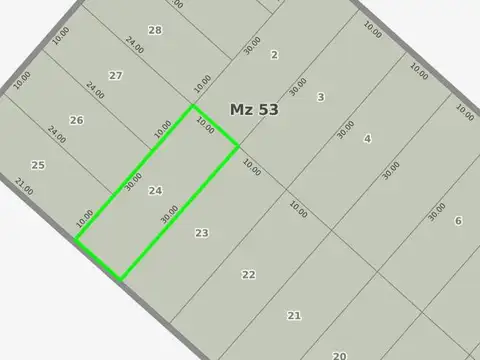 Terreno en venta -  300mts2  - Chascomus