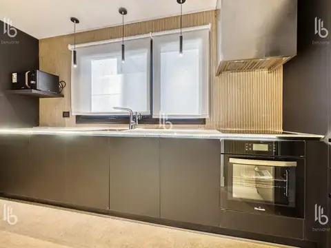 Departamento 2 ambientes con 2 baños