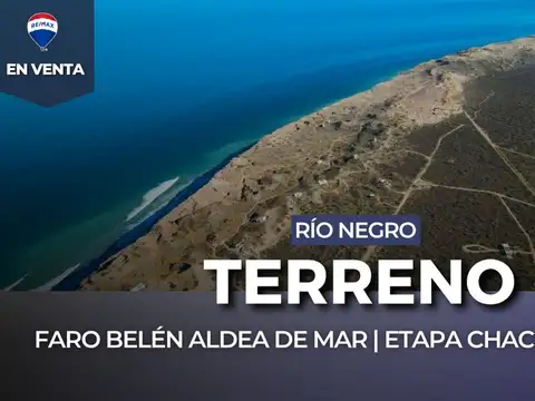 EN VENTA | LOTE EN FARO BELÉN ALDEA DE MAR