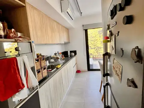 Departamento 2 ambientes con 2 baños
