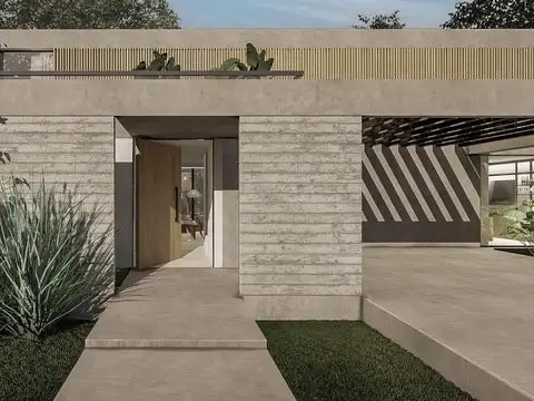 Casa a estrenar sobre lote interno en Barrio Golf