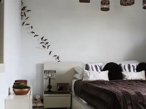 Casa 2 ambientes con 2 baños