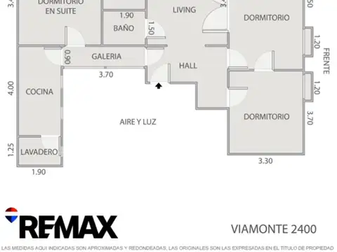 Departamento en Venta en Balvanera, USD 144.500