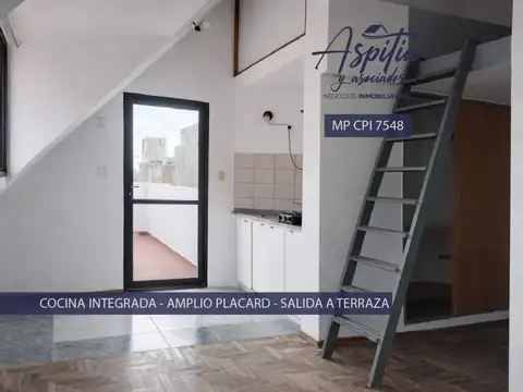 Departamento en Alquiler de Monoambiente