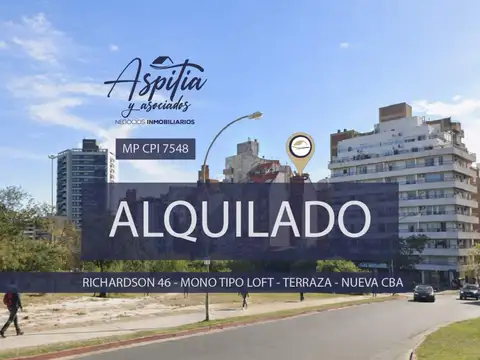 ALQUILER Monoambiente tipo loft con altillo y terraza exclusiva – Nueva Córdoba