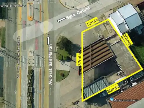 Terreno en Venta de 577,0 m2