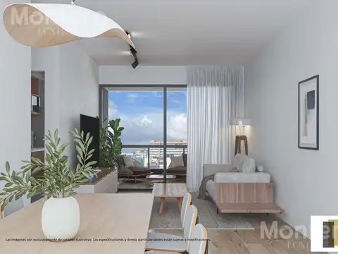 Departamento en Venta en Parque Centenario, USD 199.000