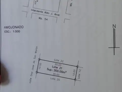 EN VENTA  TERRENO PLANO EN YACANTO DE CALAMUCHITA