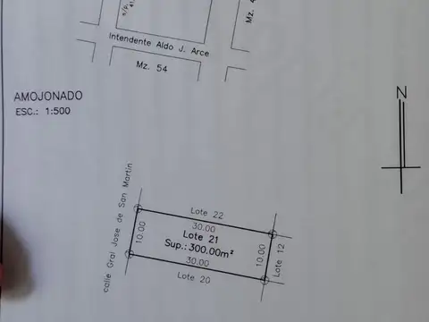 Terreno en Venta de 300,0 m2