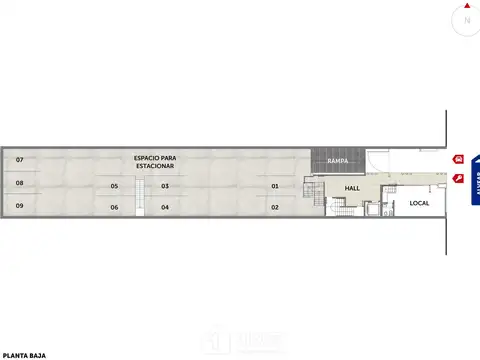 Departamento en Venta con 1 cocheras