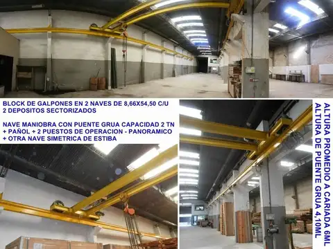 VENTA GALPON C/RENTA REMEDIOS DE ESCALADA LANUS