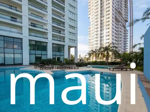 Depto. 1 dorm. VISTA TOTAL RIO en Torre Maui - Piso 36