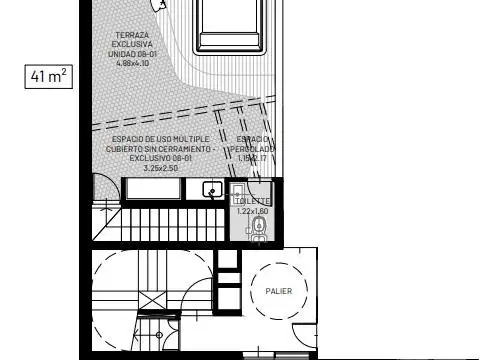 Departamento en 3 dormitorios con Terraza exclusiva y pileta. Financiación.