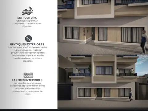 Departamento en Venta de 2 ambientes