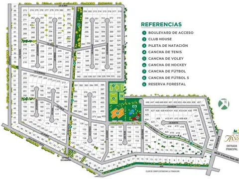 Lote en venta en Campos de Alvarez, Francisco Alvarez