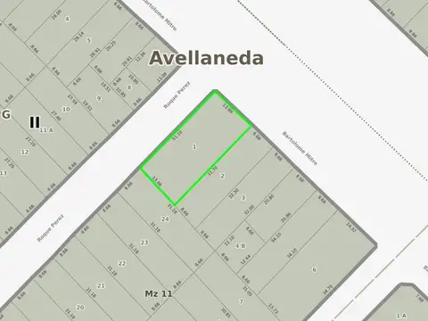 Avenida Mitre y Roque Perez