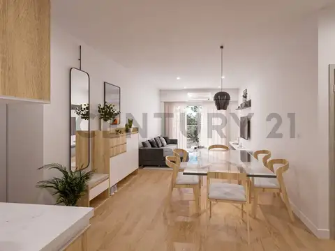 Departamento Monoambiente con 1 baño