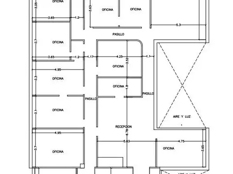 Piso exclusivo de  500 m2 de Oficinas -   Sarmiento y Cordoba