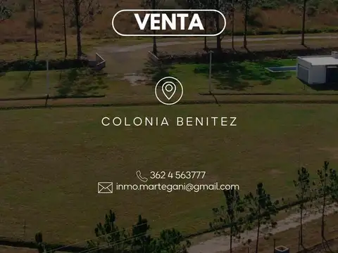 Acceso a Colonia Benitez