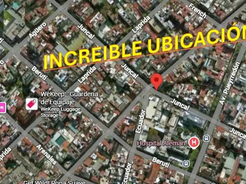 Alquiler Barrio Norte monoambiente