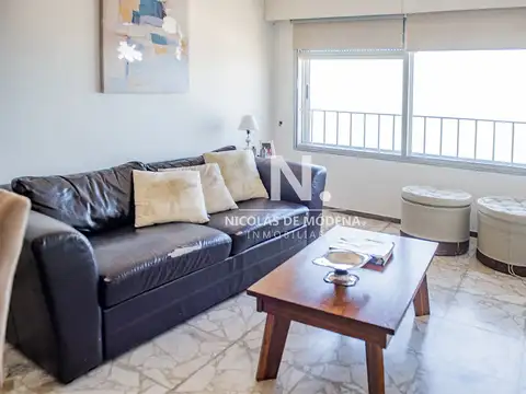 Departamento 2 ambientes con 2 baños