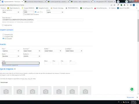 Cochera en Venta Fija
