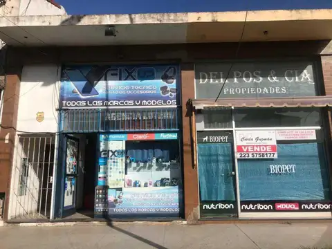 2 LOCALES COMERCIALES, DEPOSITO Y ESPACIO AÉREO