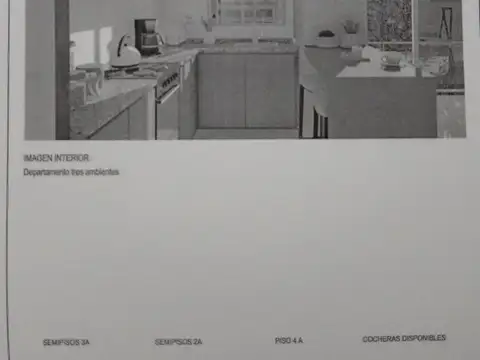 Departamento en Venta de 3 ambientes