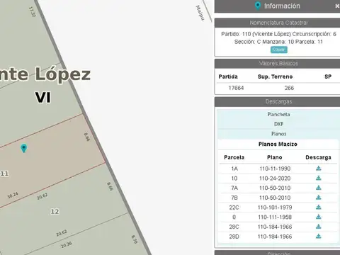 LOTE IDEAL PARA EMPREDIMIENTO  S/AVENIDA MAIPU