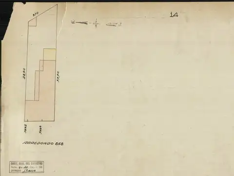 Terreno en Venta 30  mts Fondo